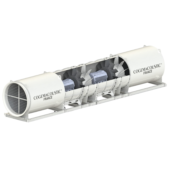 Ventilation Fan Section View