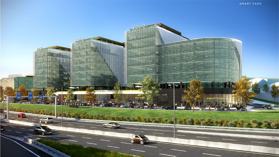 Visual design presentation of a real state asset