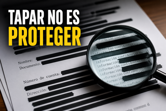 Tapar no es proteger