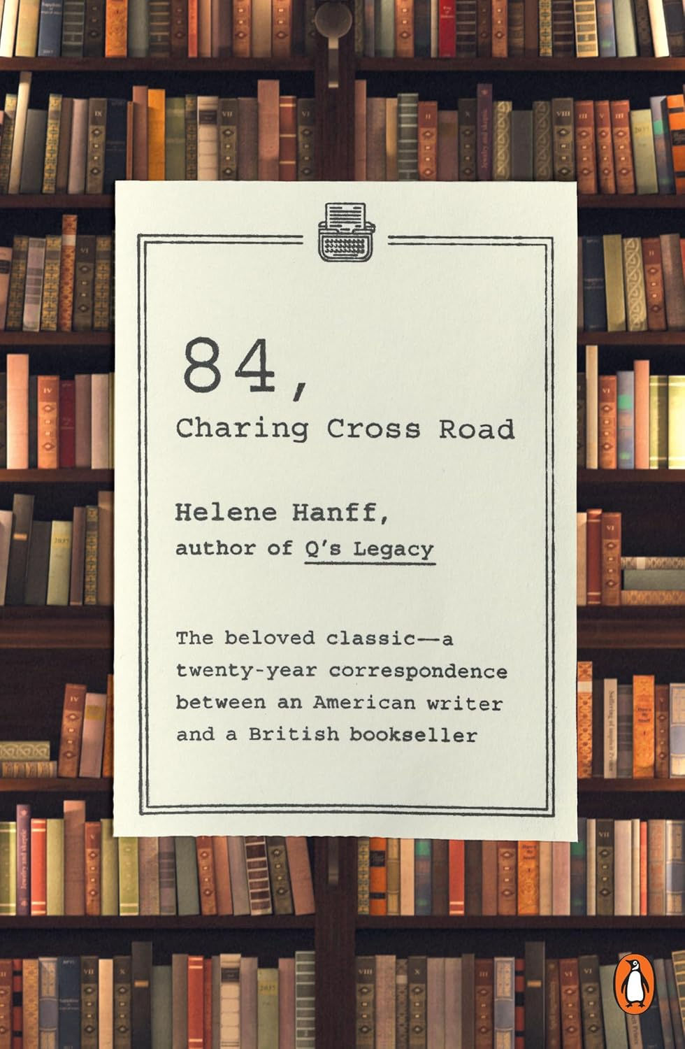Review of 84, Charing Cross Road by Helene Hanff