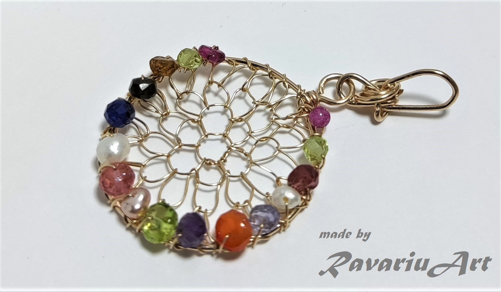 B107. Pandantiv caleidoscop Big