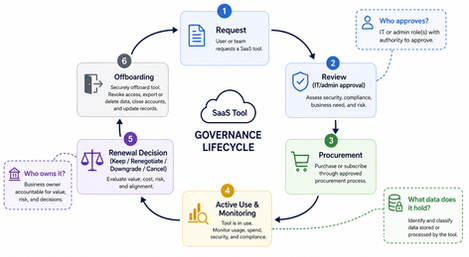 Saas Governance Infographic