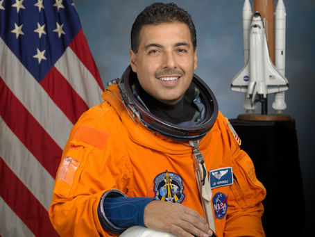 ASTRONAUT BECOMES HONORARY MEMBER OF SPACE+