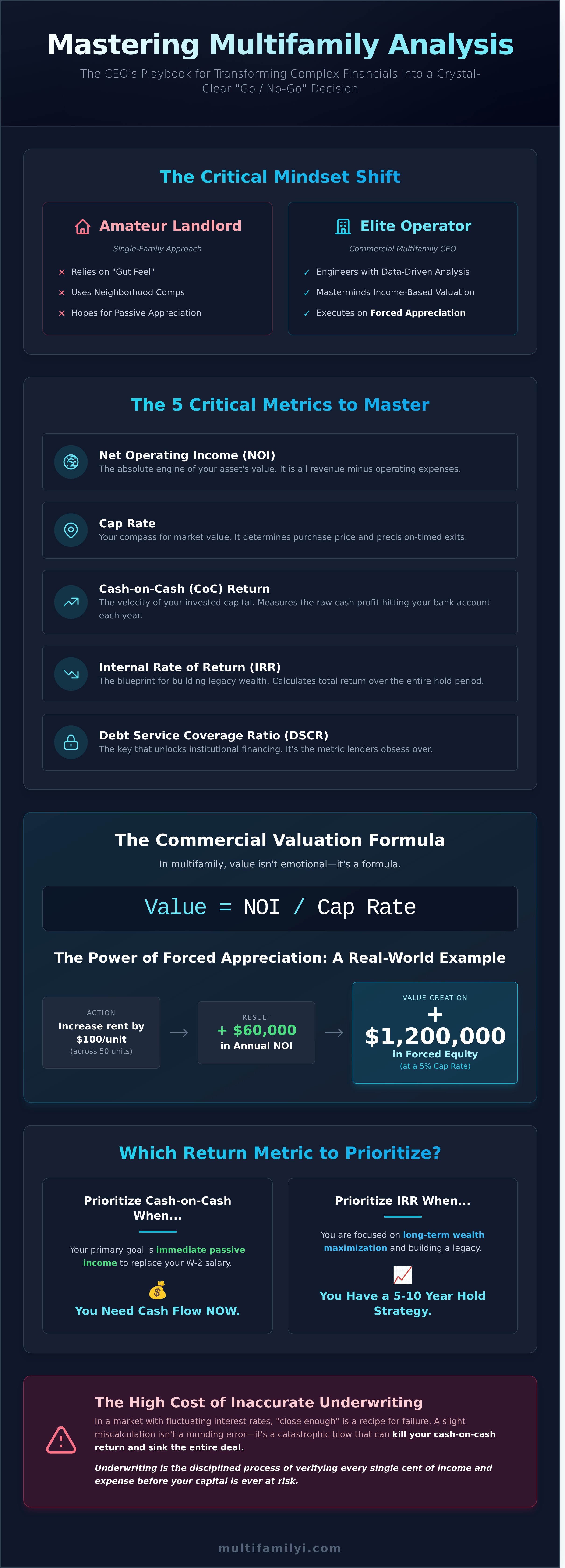 Rental calculator infographic - visual guide