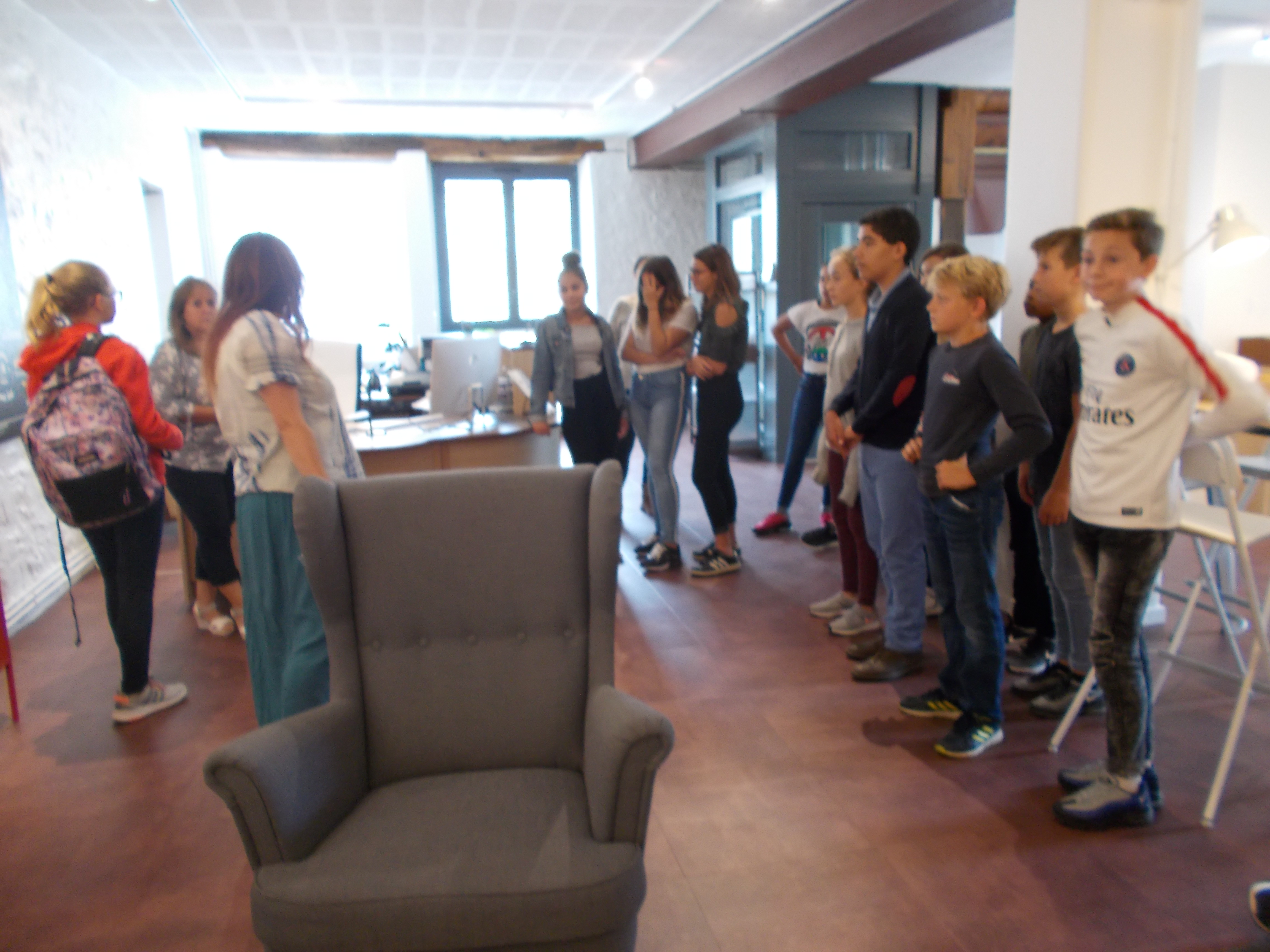 Visite de la médiathèque 2018-2019