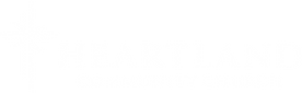 Heartland Community Church text logo.