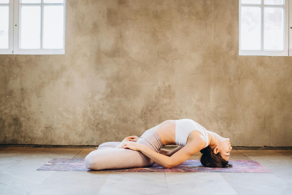 Fish Pose (with Lotus Legs)