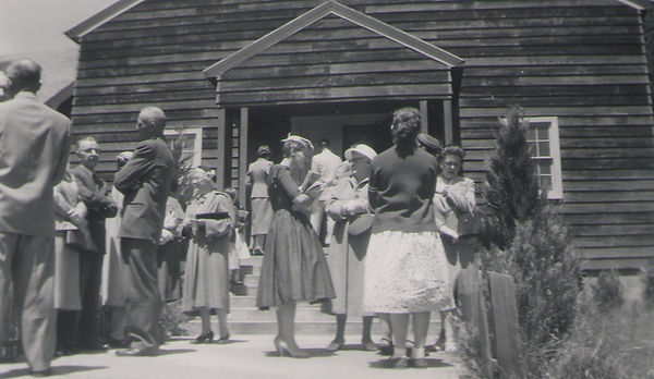 Church Gathering at new Sancturary 1947.jpg