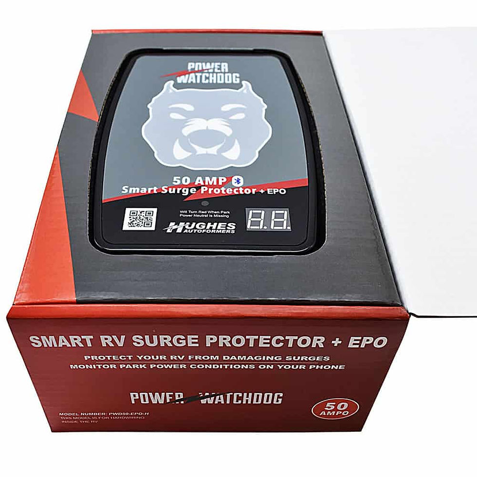 Thumbnail: 50 Amp Smart Surge Protector - Bluetooth - Hardwired