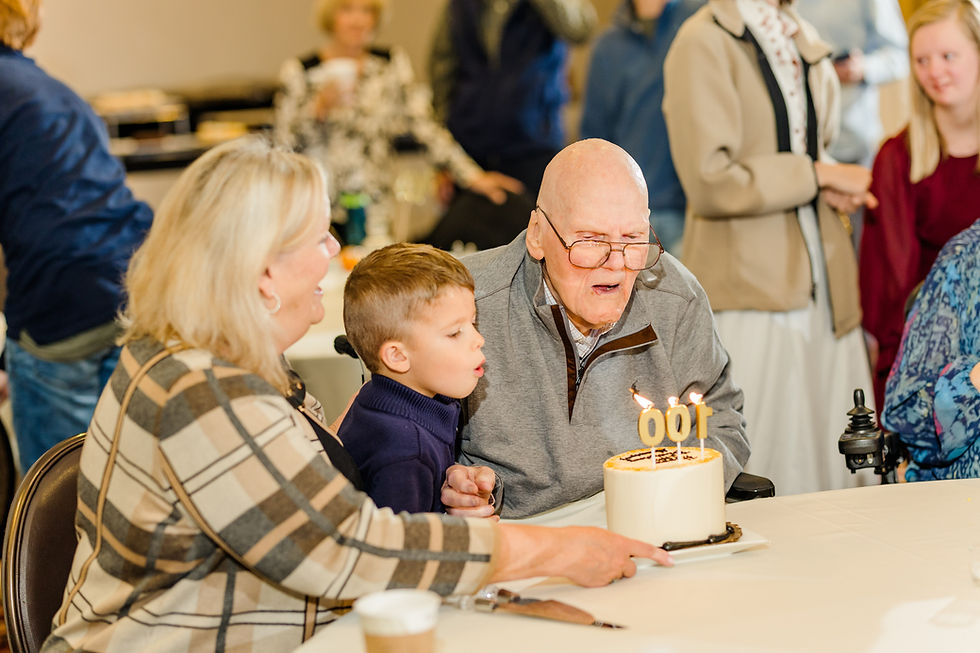 100th Birthday Party at Naperville Marriott Hotel