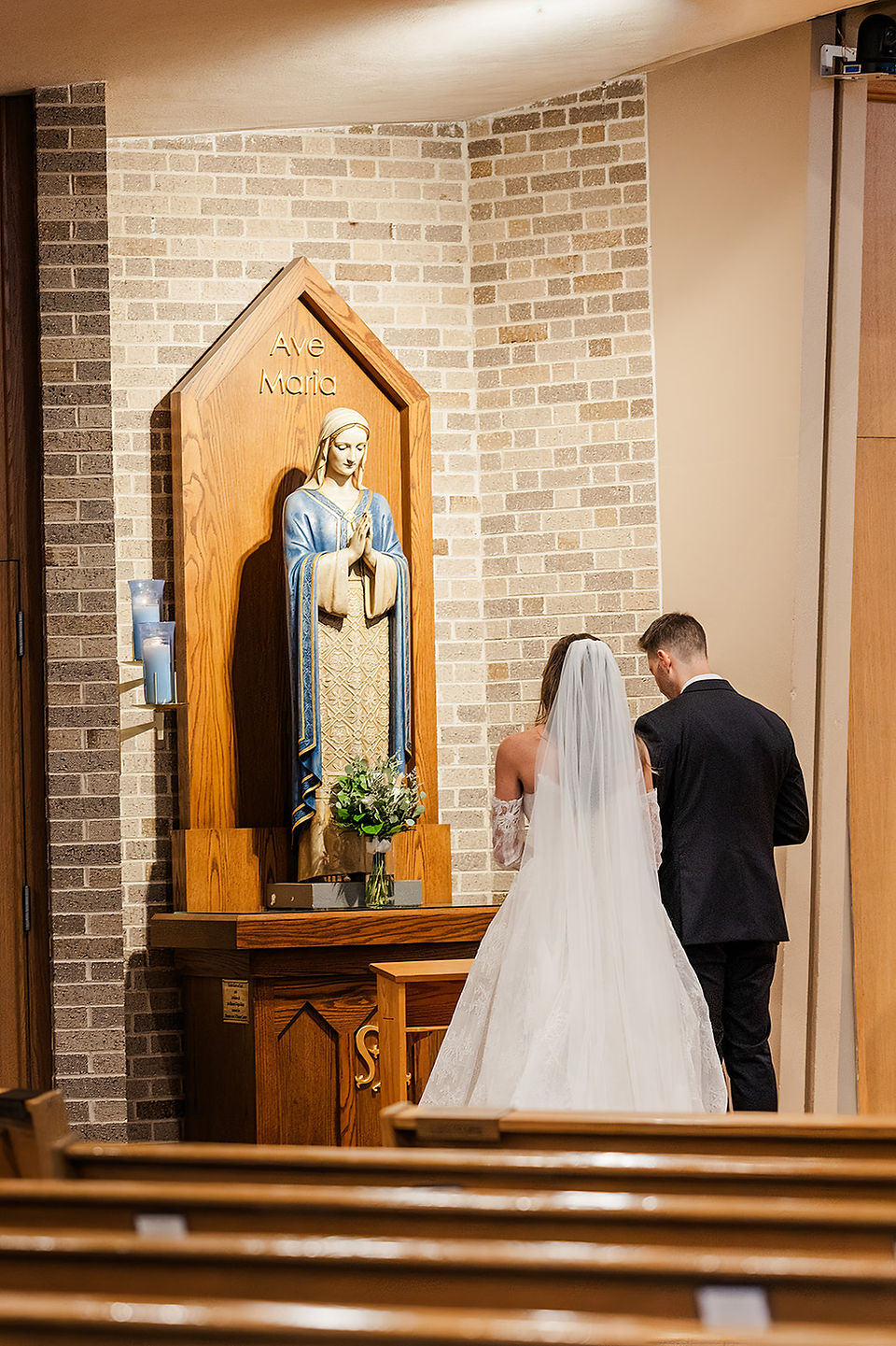Elmhurst church wedding ceremony