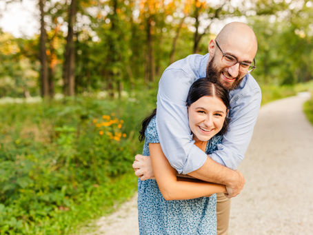 Waterfall Glen Summer Engagement Session | Angel and Pavlos