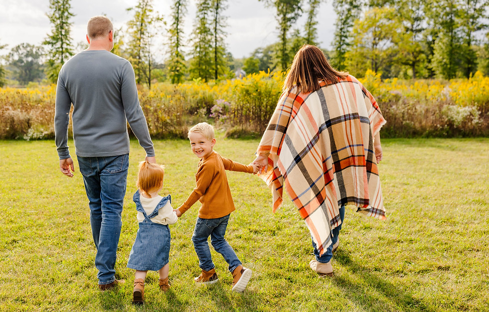 LeRoy Oaks Forest Preserve Fall Mini Session