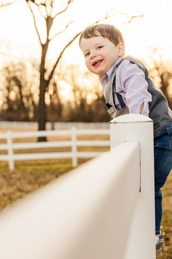 2 year old at st james farm for family photo session