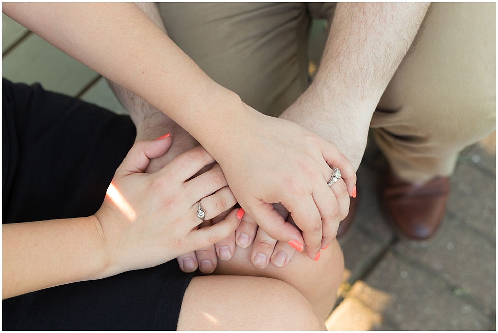 wheaton engagement photo