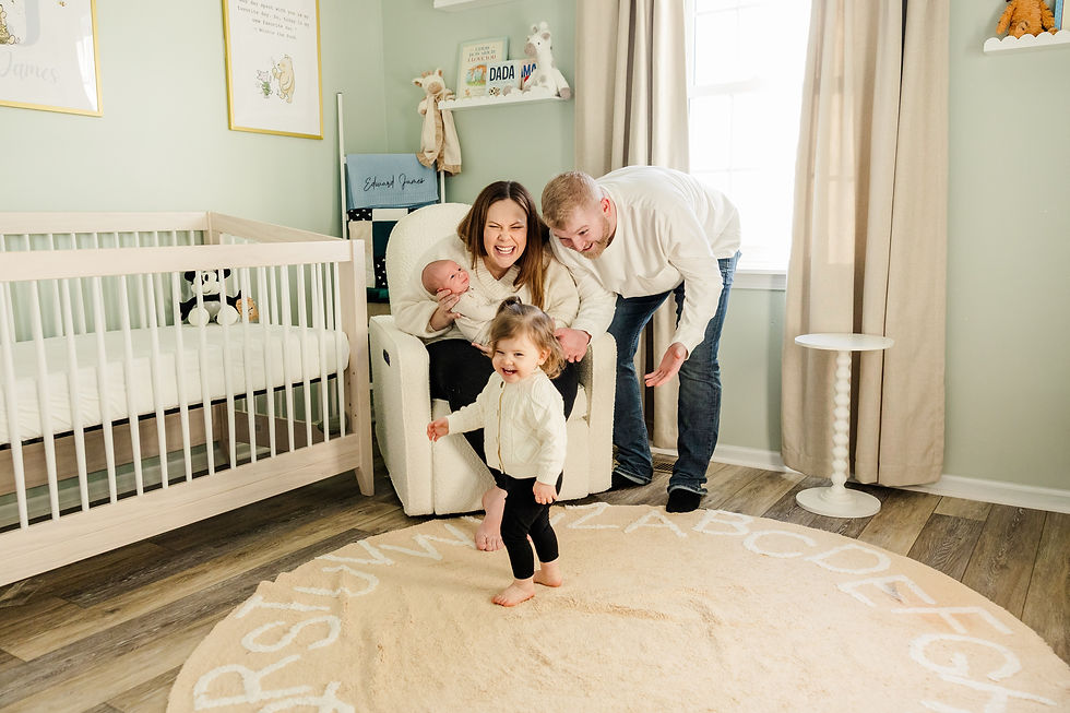 In Home Lifestyle Newborn Session 