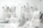 Mannequins in a classroom