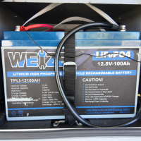 Weize Lithium LiFEPO4 Batteries in RV