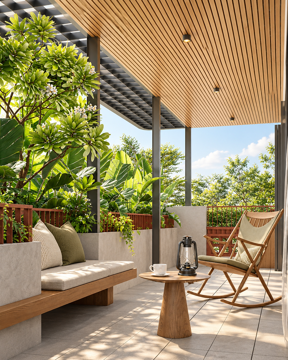 GREEN OASIS monthly rental and serviced residence in My An, Da Nang