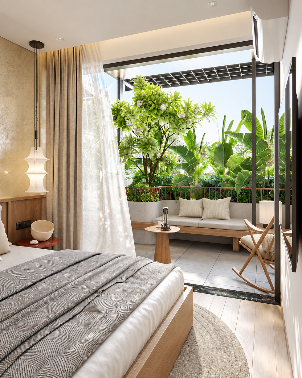 Sky Residence two-bedroom apartment at GREEN OASIS in My An, Da Nang