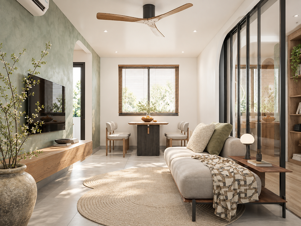GREEN OASIS monthly rental and serviced residence in My An, Da Nang