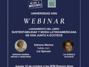 Lanzamiento del libro Sustentabilidad y Moda Latinoamericana de HxN junto a Ecotece