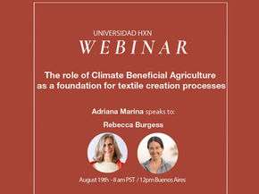 Webinar 19.8: Adriana Marina speaks to Rebecca Burgess
