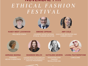 Join HxN's Founder Adriana Marina at the Ethical Fashion Festival! 