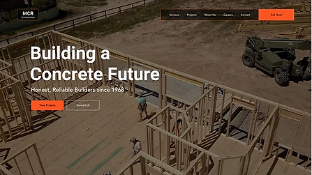 Lumynz Construction Website