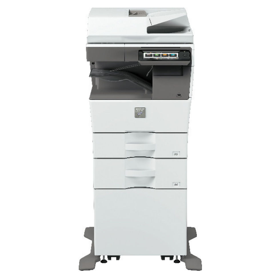 Thumbnail: Sharp MX-B456W / MXB456W A4 multifunctional mono printer floor standing