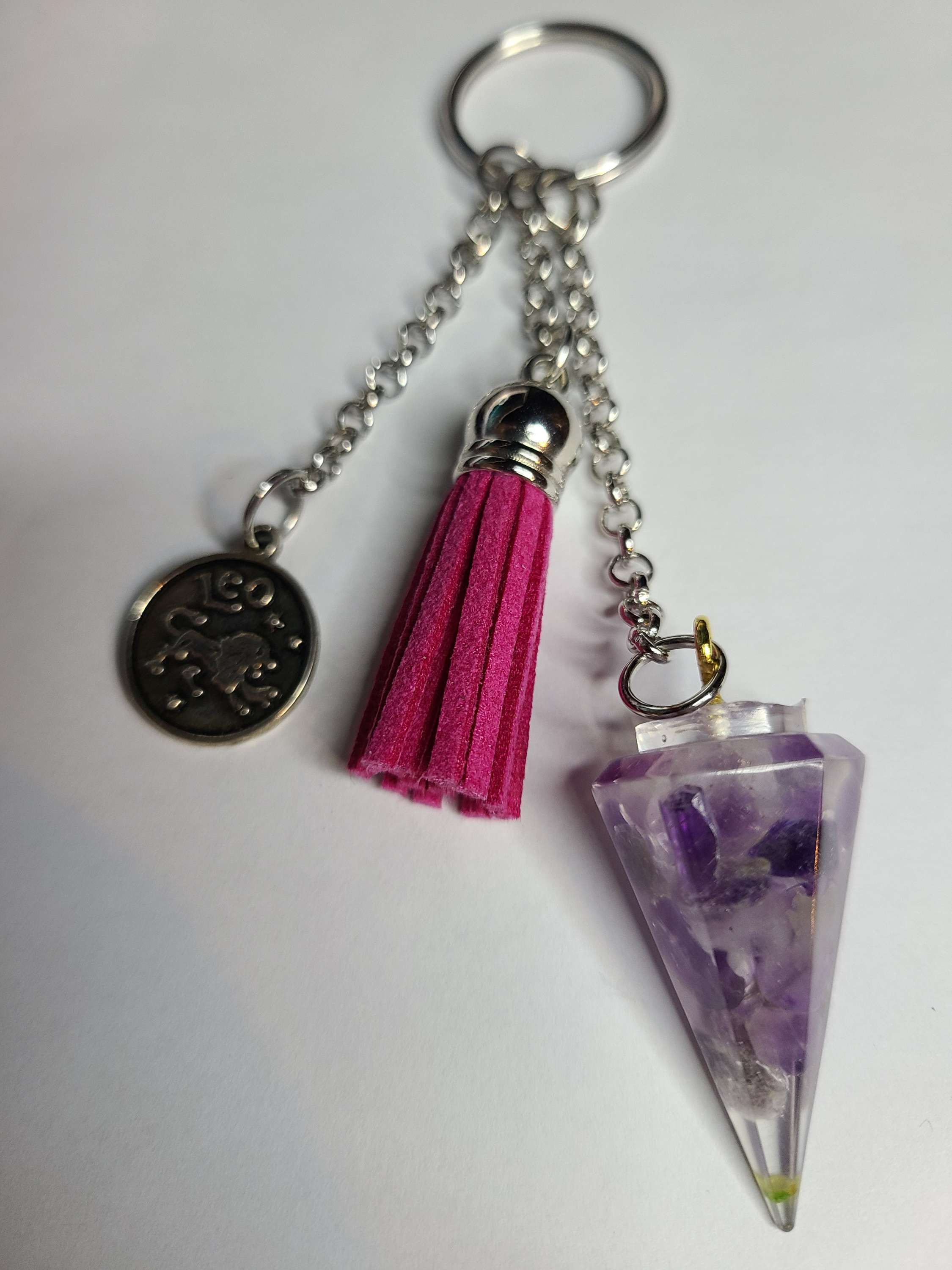 Leo keychain