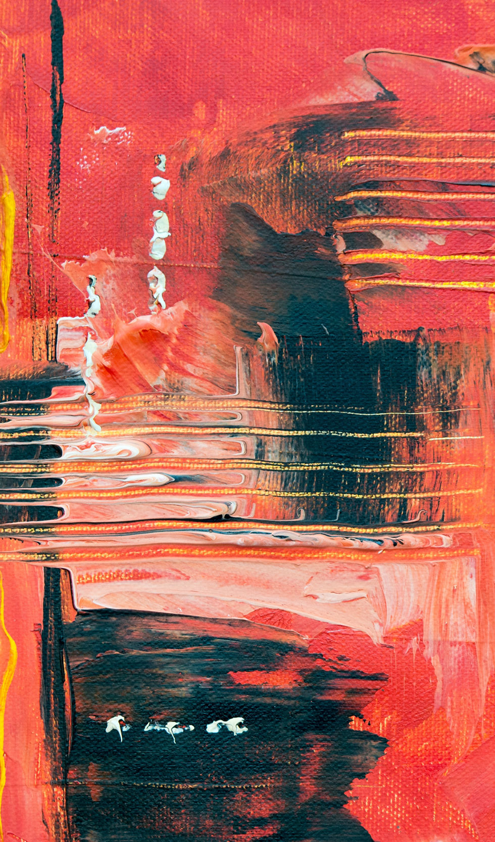 Red Oil Painting