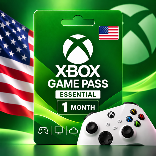 Xbox Game Pass Essential 1 Month USA
