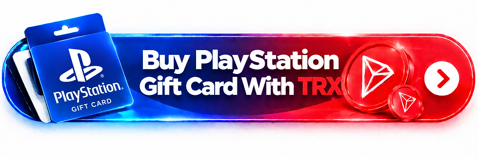 Buy PlayStation Gift Card with TRX on Jour Cards