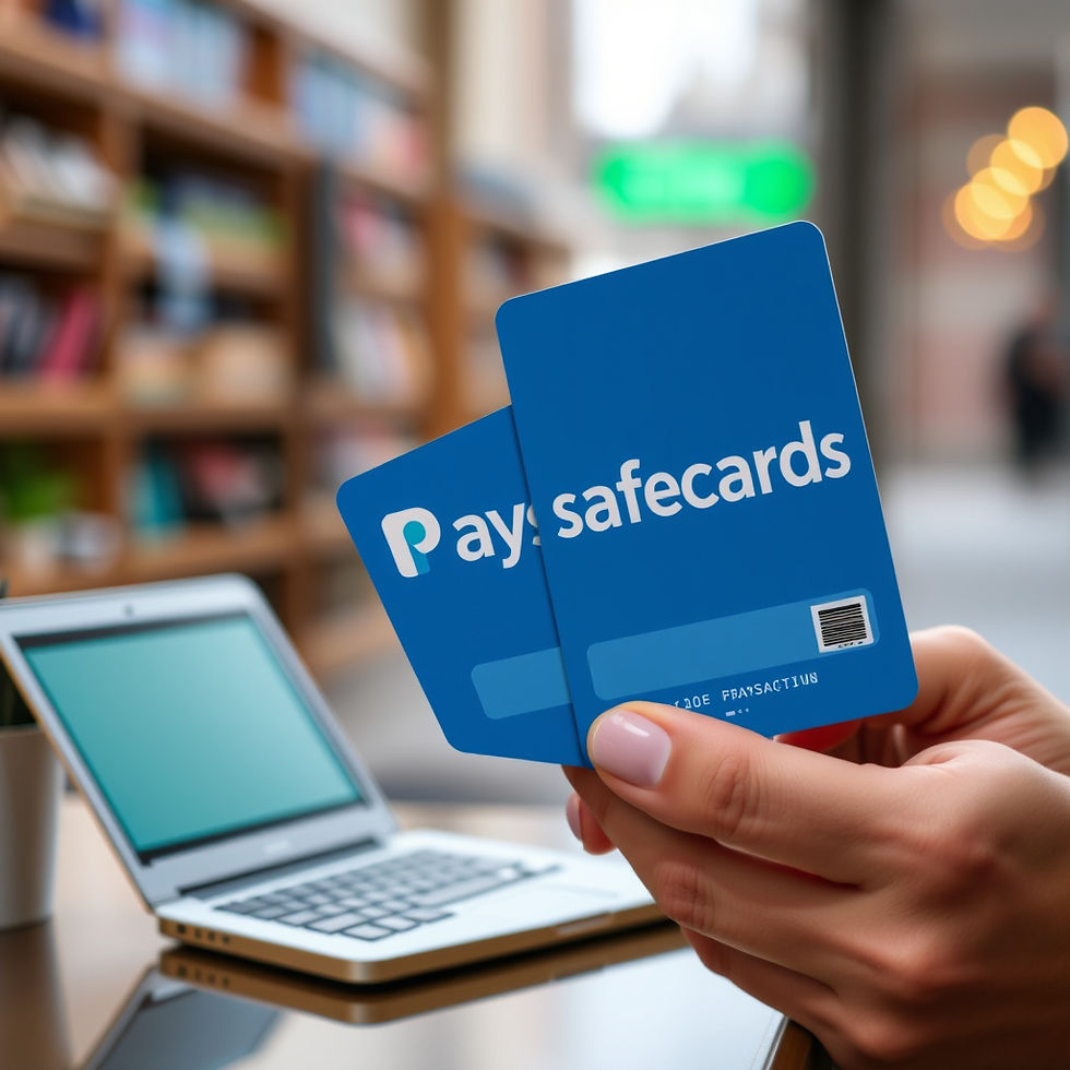 Integrating Paysafecards into daily transactions
