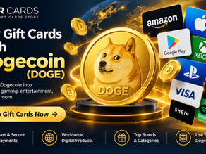 Buy gift cards with Dogecoin on Jour Cards
