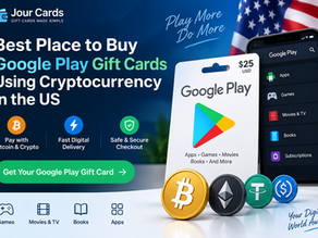 Best place to buy Google Play gift cards using cryptocurrency in the US