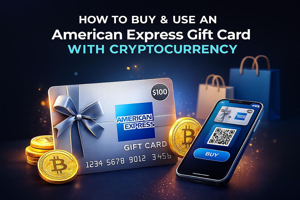 How to Buy and Use an American Express Card with Cryptocurrency