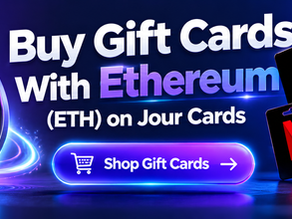 Buy gift cards with Ethereum on Jour Cards