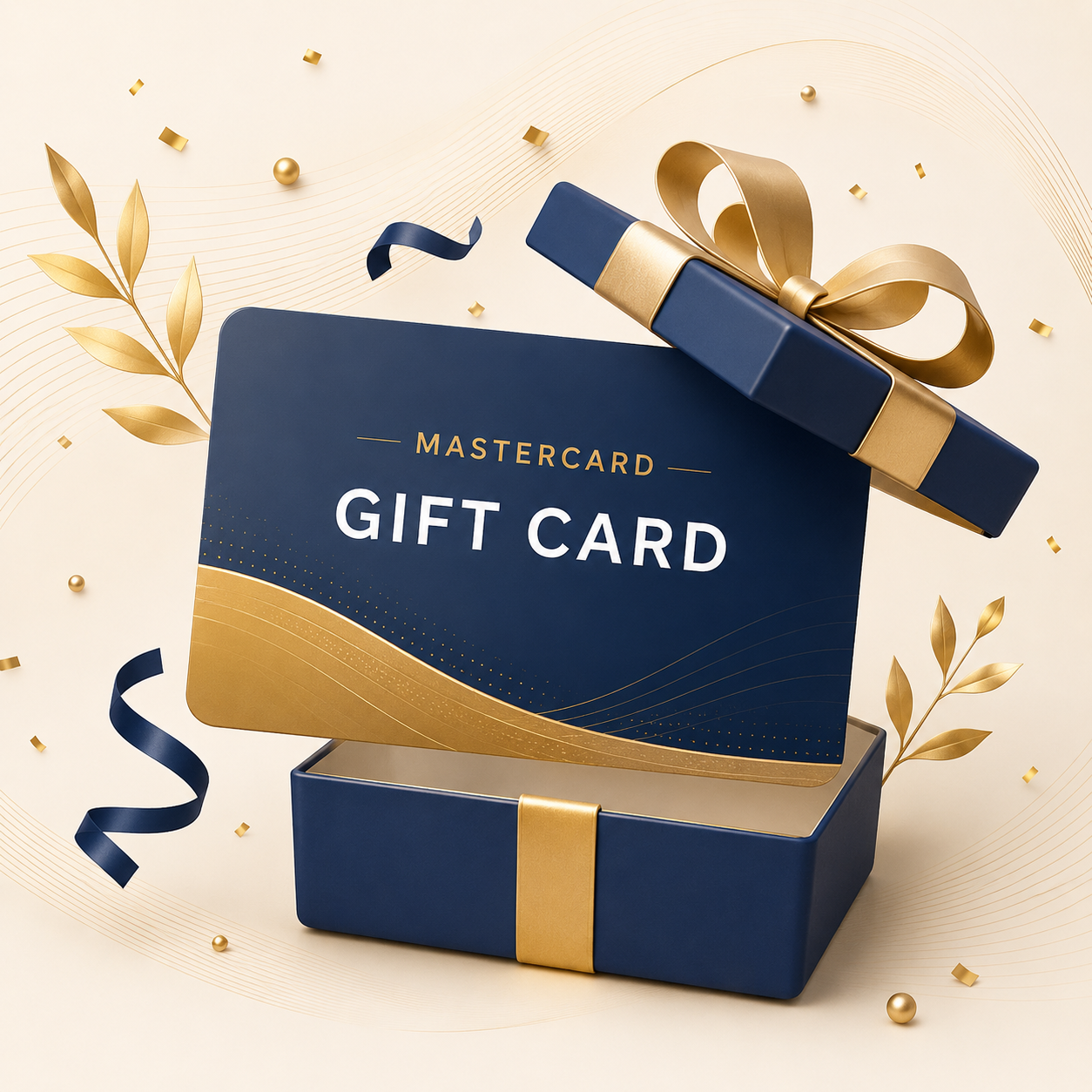Mastercard Gift Card 25 Dollar prepaid digital gift card with instant email delivery