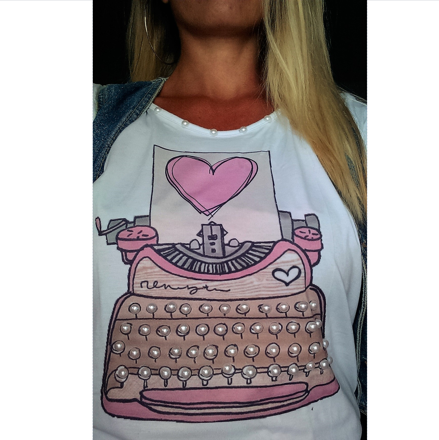 T-shirt Typewriter