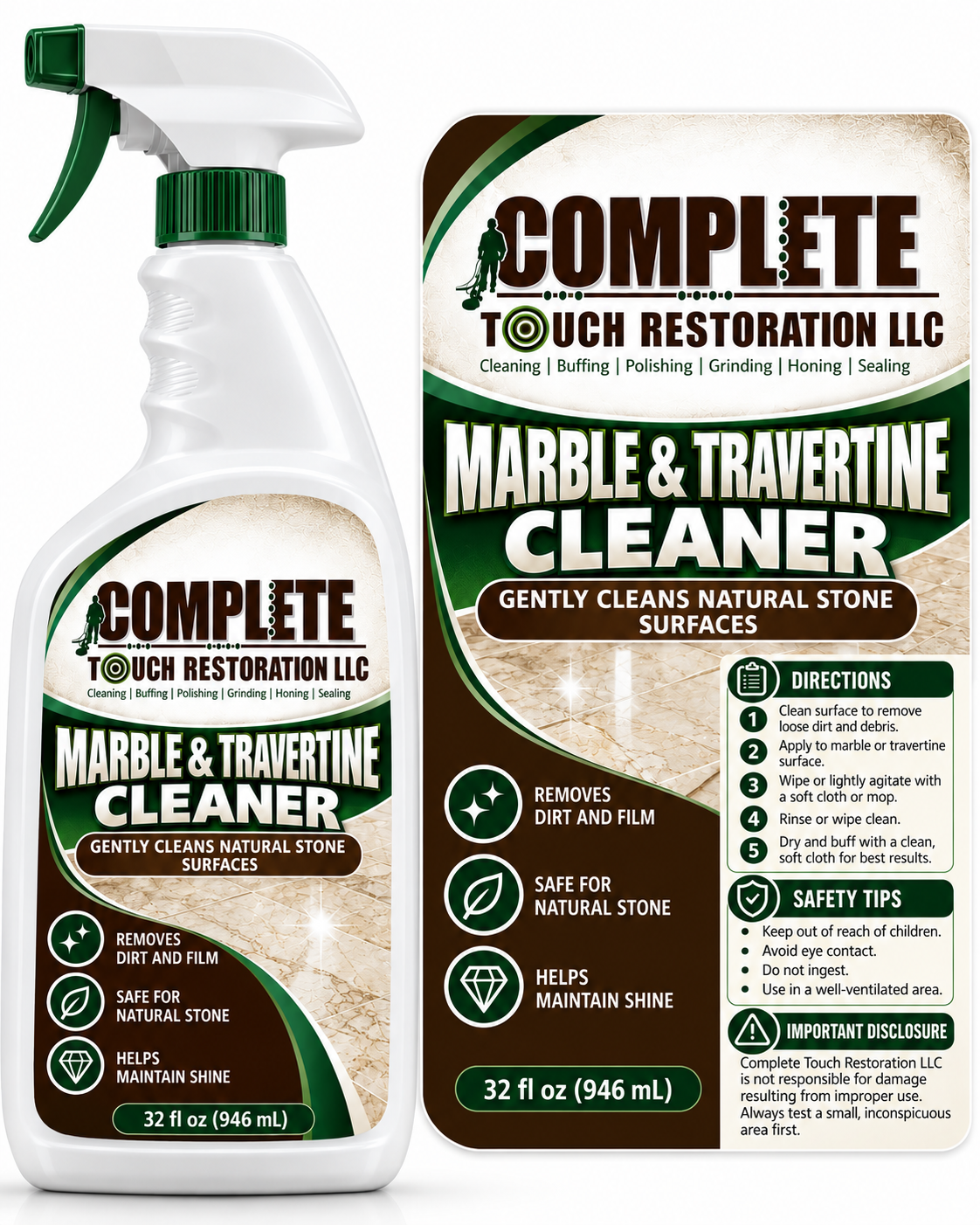 Marble & Travertine Cleaner