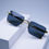 Thumbnail: Imperial Edge Rimless Glasses