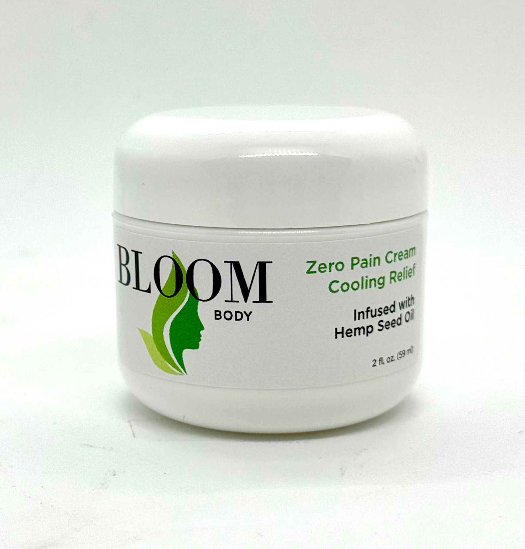 Zero Pain Cream Cooling relief -infused with hemp seed oil