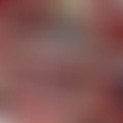 Nahaufnahme von der roten Künstlertreppe Escadaria Selarón.