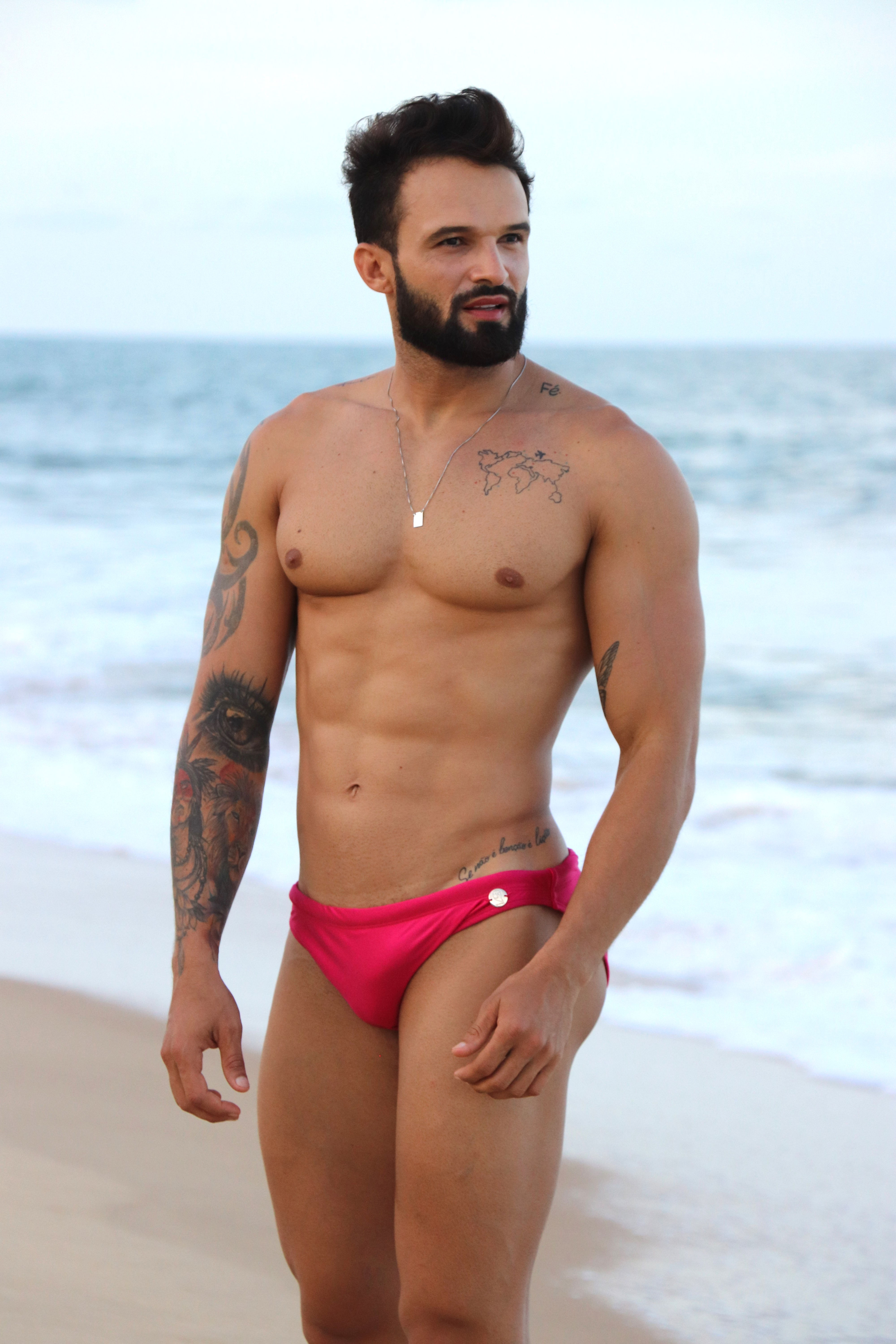 Sunga Super Slim Pink