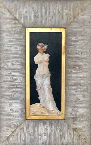 Obra de Arte: Passa louca - Vênus de Mile, da artista Anasor ed Searom. Quadro. Tela.