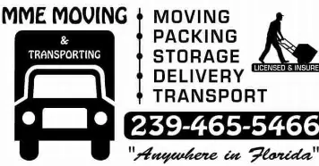 Movers at a competitive rate.
