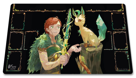 Briar & Leafeon Custom Playmat