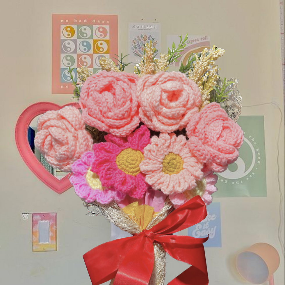 Thumbnail: Crochet Flower Bouquet